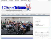 Tablet Screenshot of citizennewspaper.com